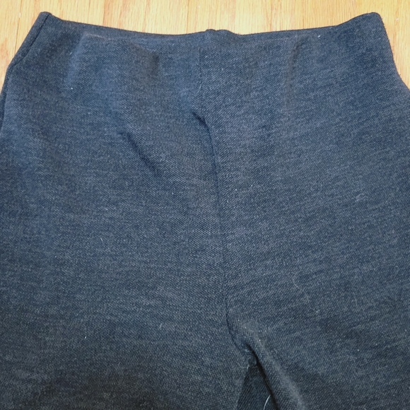 Gray Zara Knit Wide Leg Pants - Picture 3 of 4